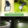 Lampade da prato LED Luce solare Impermeabile Palo da giardino Faretto Illuminazione da giardino per esterni Paesaggio Notte Decor
