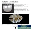 蓮の楽しいレアル925純銀の天然母の真珠のイヤリングの自然な母のためのファインジュエリーヴィンテージファッションドロップイヤリング女性Brincos工場価格専門家設計品質