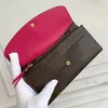 امرأة طويلة محفظة محفظة المرأة حقيبة الأصل عالية الجودة محافظ الأزياء 12