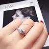 Hou van kubieke zirkoon diamanten ringband vinger hart vormel vrouwen ringen verloving bruiloft mode sieraden wil en zandig
