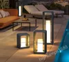 Étanche Villa Extérieur Paysage Pelouse Lampes 110 V-220 V LED Ampoules Réverbère Cour Jardin Décoration Éclairage Solaire