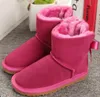 Kinder Bailey 1 Bögen Stiefel Echtes Leder Kleinkinder Schneestiefel Solide Botas De nieve Winter Mädchen Schuhe Kleinkind Kinder Stiefel Schuhe