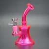 Hookah Glass Bong Scientific Dab Rig Bell Shaped Showerhead Filter Percolator Oil Rigs Water Pipe Recycler Ash Catcher Splash Guard Smoke Pipes