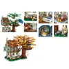 LOZ 1033 Product Tree House 4761pcs Mini Bouwblok Montage Scène Model Speelgoed Voor Kinderen Verjaardagscadeau 210923