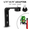 Professionell handverktygssatser Magnetic Tripod Level Adapter 1/4 "Universal L-Bracket 5/8" för laser 360 Rotera järnmagnet Adsorptionsstativ