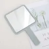 Handheld Makeup Mirror Square Vanity Mirror SPA Salon Compact Mirrors Cosmetic tools for Women