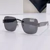 Sonnenbrillen 2022 Mode Square Legierungsrahmen Luxuriöse Marke Designer Unterschrift S4U Vintage Polarisierte UV 400 Dame Brillen