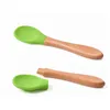 Stoviglie Piatti Cibo Bambini Piatti in silicone Ciotola Bavaglini Tazze Cucchiai Kit Utensili per bambini Set da pranzo per alimentazione solida per neonati G1210