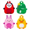 Mignon dessin animé 3D dinosaure enfants sac d'école pour garçons hydrofuge 1 5 ans enfant en bas âge enfants Backpacks262g