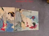 The ancient painting collection of folding erotic figure painting sprin3054