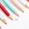 Canetas esferográficas 1 Piece Lytwtw's Lytwtw's Multicolor Metal Pen Office School Stracties Papelaria Rose Gold Presente