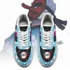Diy Anime Fan Sneakers Sakonji Custom Demon Slayer Shoes Men's Lightweight Running Casual Knit Breathable