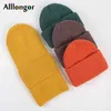 Paillette Designer Herbst Winter Hut für Frauen Mode Warme Dreifache Dicke Gestrickte Beanie Hüte Mädchen Skullies Beanies 211119