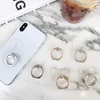 2021 Universal Cell phone holder Clear Crystal Finger Ring Grip Holders Stents Transparent PC 360 Degree Rotation Buckle Stand Mounts Brackets Kickstand