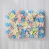 10 adet Yapay Çiçek Düğün Backdrop Perde Doğum Günü Partisi Süslemeleri DIY Gül Duvar Aksesuarları Şakayık Sahte Dekoratif Çiçekler Çelenkler