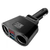 3.1A 자동차 충전기 듀얼 USB 충전기 Huawei 삼성 자동차 담배 라이터 소켓 분배기 플러그 액세서리 빠른 충전