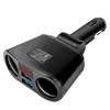 3.1A Car Charger Dual USB Chargers For Huawei Samsung Car Cigarette Lighter Socket Splitter Plug Accessory Fast Charging