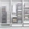 Förvaringspåsar Avtagbar garderob Arrangör Klädkorg Multi-Layer Staplable Hylla Arrangörer Organizadores Zakjes Cricut