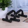 2 stks H I-vormige ABS Fitness Push Up Bar Push-ups Stands Bars Tool voor Fitness Borst Training Oefening Spons Handgreep Trainer X0524