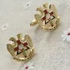 Masons Cuff Links Sleeve Knapp Pins Scottish Rite Rose Croix Cross 32 Degree Masonic Masonry Mason Manschettknapp