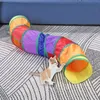 Cat Toys Inklapbare Tunnel Kitten Play Tube Pet Crinkle Funny Indoor Puppy Puzzle Hiding Training Toy Fun
