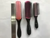 Brosses à cheveux pour salon de coiffure, outils de peigne de massage, lisses et bouclés, style côtes de rechange