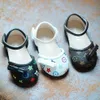 little girls leather sandals