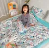 Последние 150x200 см детские горохи одеяло в различных размерах, толстый мультяшный стиль, хлопковый материал, поддержка индивидуального логотипа