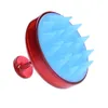 Brosse de Massage à tête en Silicone pour cheveux lisses, brosse de bain pour stimuler le cuir chevelu, Massage Original, peigne de croissance des cheveux, bord par mer