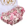 Toddler Baby Girl Floral Romper + Tutu Shorts Byxor Outfits Kläder Set 49 Z2