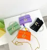 Sommer Kinder Perle Handtasche Kette Cross Bag Student Schulter Handtaschen kleine quadratische Taschen Mini Kinder Geldbörse