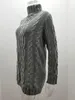 Chandails pour femmes Arrivals Hiver 2022 Vêtements de mode pour femmes Couleur foncière décontractée à manches longues Pullor Tullneneck Sweater Robe Femme