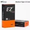EZ Revolution Cartucho Agujas para tatuar Sombreador redondo 3.5 MM Cono medio para agarres de máquinas rotativas 20 PCS / Box 210323