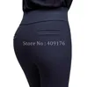 Kobiety Spodnie Slim Spodnie Elastyczne Legginsy Wysoka Talia Ołówek Plus Size Lady Daily 210925