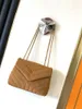 Designer Bag Suede LOULOU Handbag Women's Leather Shoulder Bags High Quality Nubuck Flapbag Female Crossbody Purse Winter Hit