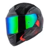 Visières LS2 pour casque de moto FF320 Stream FF353 Rapid FF328 FF800, lentille supplémentaire de remplacement originale, noir Iridium argent
