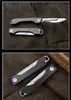 Coltello pieghevole in fibra di carbonio Coltelli tascabili portatili EDC Chiave EDC Coltelli pieghevoli medici Sopravvivenza chirurgica di autodifesa HW196