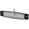 Luzes externas do veículo universal Lâmpada LED 12V / 24V 6 SMD Auto Carro do carro Caminhão do caminhão do caminhão do caminhão do caminhão indicador da luz Luz de alerta de segurança da lâmpada de alerta da segurança