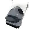 Innen 5D Schwarz Carbon FiberWeiß PU Leder Lenkrad Hand Nähen Wrap Abdeckung Fit Für Tesla Model S Modell X 2016-2020