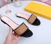 Brand Designer Women Slippers Shoes Leather Summer Footwear Fashion Female Water Slides Outdoor Flat Woman Sandals Beach Shoe