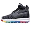 Nike Lunar Force 1 Duckboot 남성 여성 부츠 러닝화 부츠 트리플 화이트 블랙 트레이너 스포츠 스니커즈 사이즈 36-47 할인