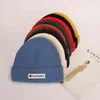 Gorro tejido de diseñador de marca a la moda para invierno y otoño para hombre y mujer, gorro cálido de lujo para fiesta, regalo informal para exteriores, gorros lisos y frescos para mujer