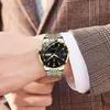 Men Watches Poedagar Brand Stainless Steel Black Waterproof Luminous Japan Quartz Business Casual Simple Luxury Designer 220208