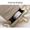 Kadınlar Için Crossbody Çanta Eğimli Omuz Timsah Desen PU Deri Çanta Mini Siyah Debriyaj Çanta Bayanlar Moda Çantası