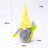 Mother's Day Party Gnomes Gift Spring Flowers Dwarf Gnome Ornaments Faceless Plush Dwarfs Bee Festival Home Office Desktop Decor ZZE5264