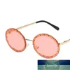 Sunglasses Women Polarized Frame Vintage Galsses Designer Eyewear Retro Round Mirror Oculos Metal Gafas Steampunk MWJ34581