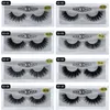 High Quality Styles 3D Mink Eyelash Natural False Eyelashes Soft Light Fake Glitter Cosmetic Tools Extension Lashes With Eye Lash Tweezer Brush Makeup 497