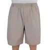 summer cargo Shorts Men cotton loose casual khaki shorts plus size 10XL 14XL oversize elasticity simple shorts Elastic waist 60 X0601