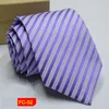 8cm Necktie Mens Silk Ties Neckwear Jacquard Business Wedding Groom Tie 80 Color