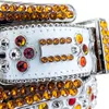 2022 Fashion BB Simon Rhinestone Belt for Women Designer Mens Pas z Bling Rhinestones jako prezent